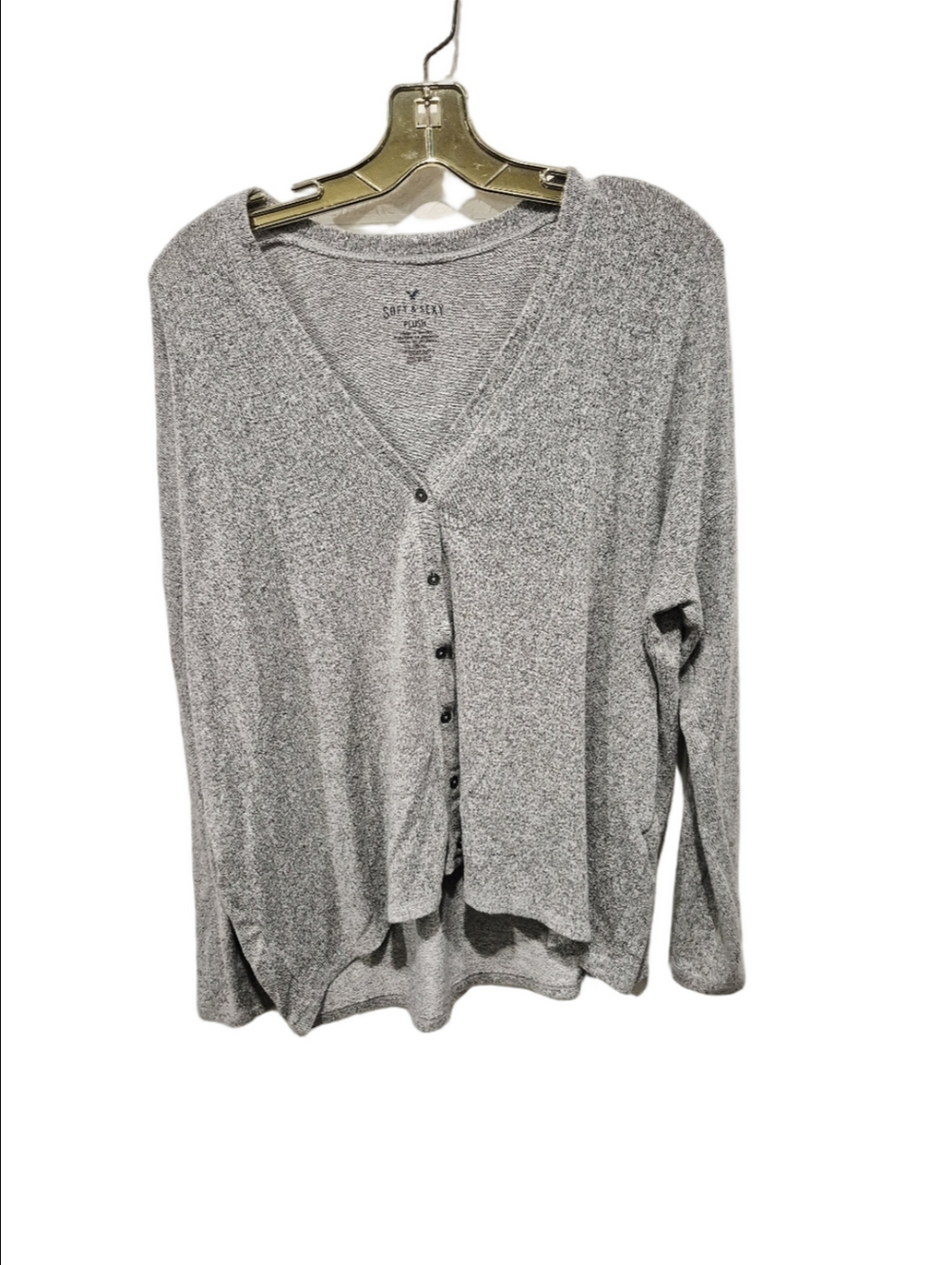 American Eagle Soft & Sexy Plush Oversized Slouchy Cardigan Top